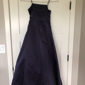 Youth Bridesmaid/Formal Dress in Aubergine!